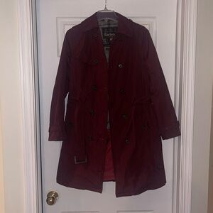 Barbour- Genuine inner quilted trench coat